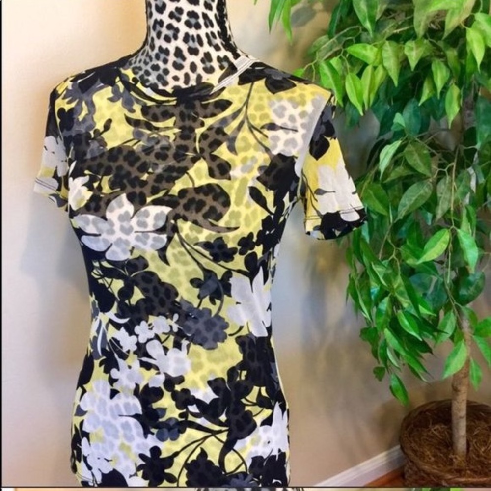 ❌Final Price❌Karen Kane yellow sheer top